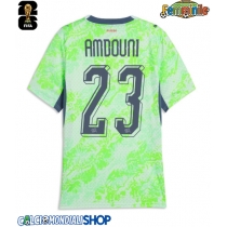 Maglie da calcio Svizzera Zeki Amdouni #23 Seconda Maglia Femminile Mondiali 2026  Manica Corta